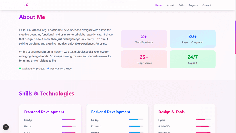 Portfolio Website